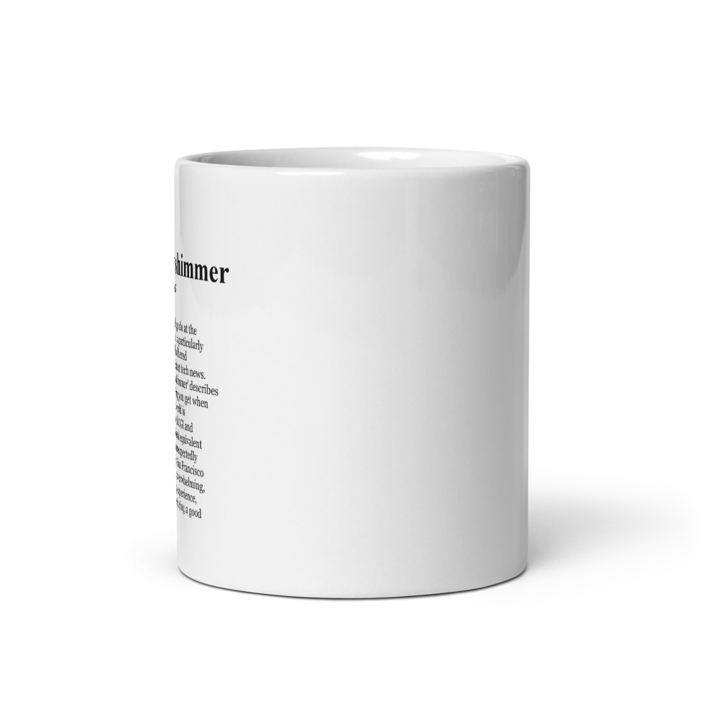 Glossy white ceramic coffee mugs - Avatar movie box office.
