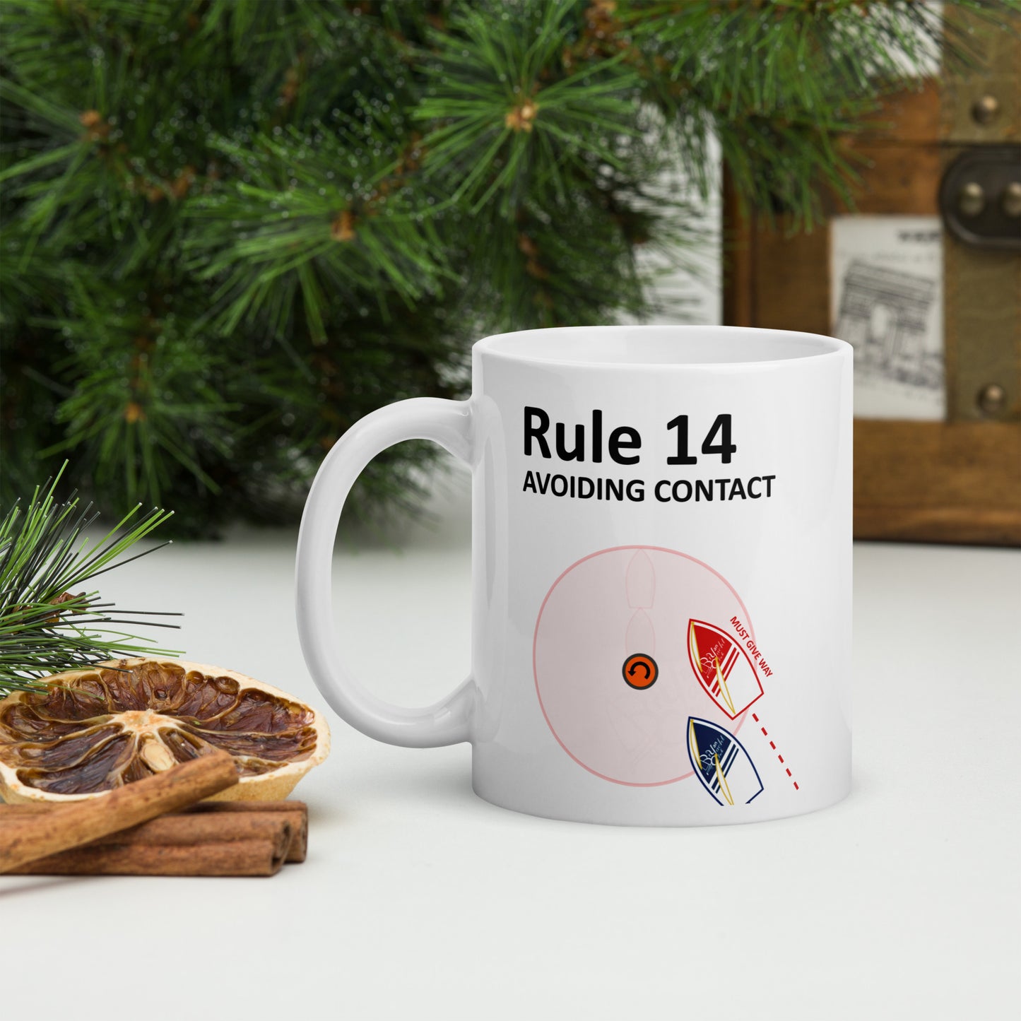 Rule 14 - Avoiding Contact Coffee Mug 11oz
