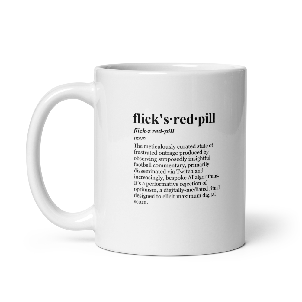 Beige ceramic coffee mugs - Brujas vs Barcelona Chaos analysis.