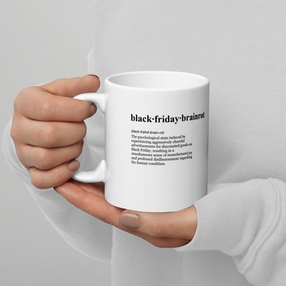Algorithm fatigue: Beige rage acquisition coffee mugs