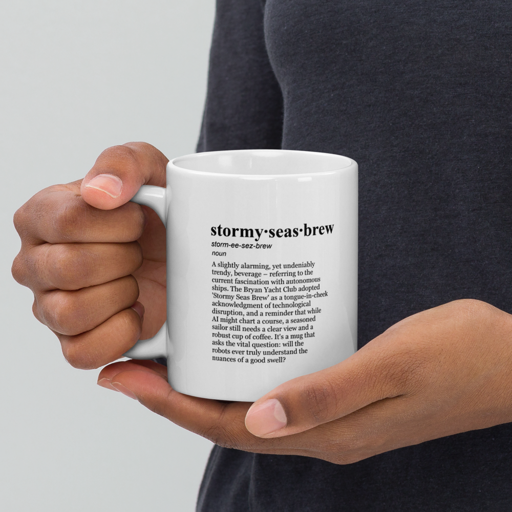 Red ceramic coffee mugs – a robotic navigation mug for a calming morning coffee.