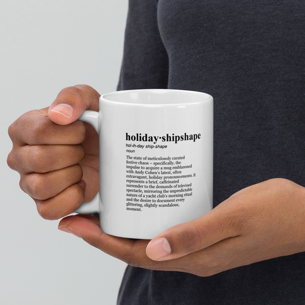 Ceramic coffee mugs, perfect for a shipshape Holiday Coffee Gift.