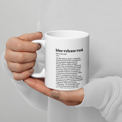 Blue Air Jordan 11 Gamma Blue Mug - Yacht Club Coffee Mug