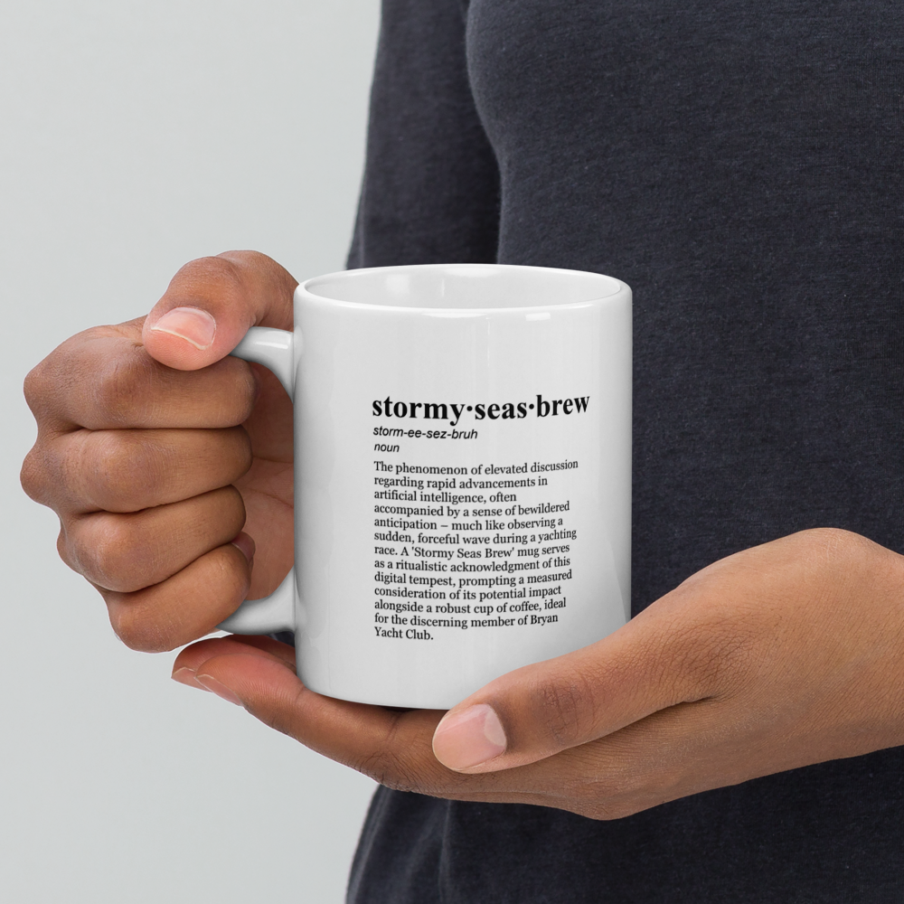 Silver ceramic coffee mugs – a tech news mug for a strong coffee mug.