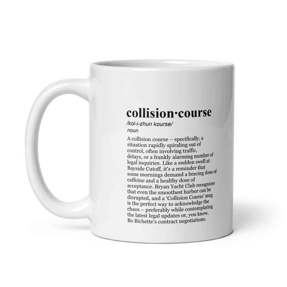 Glossy white ceramic coffee mug - perfect for your morning brew!