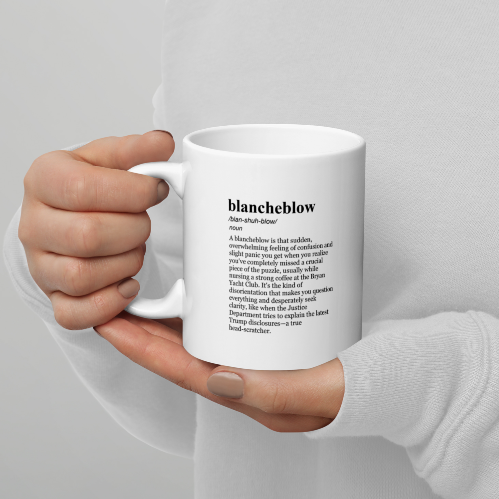 Glossy white ceramic mug, a beautiful and functional piece.