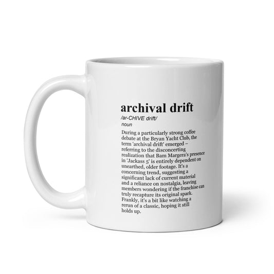 Jackass 5 archival footage coffee mugs - grey ceramic mugs