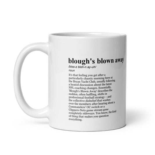 Glossy white ceramic coffee mugs - perfect for your Commanders fan!